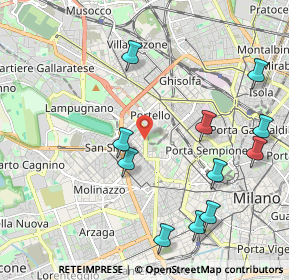 Mappa 20149 Milano MI, Italia (2.36091)