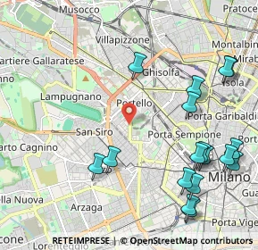 Mappa 20149 Milano MI, Italia (2.61294)