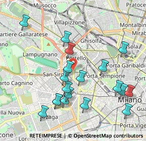 Mappa 20149 Milano MI, Italia (2.10895)