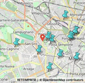 Mappa 20149 Milano MI, Italia (2.24333)