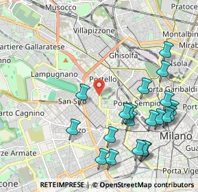 Mappa 20149 Milano MI, Italia (2.3875)