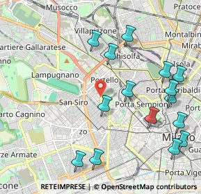 Mappa 20149 Milano MI, Italia (2.41933)