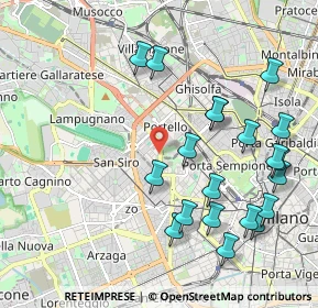 Mappa 20149 Milano MI, Italia (2.2715)