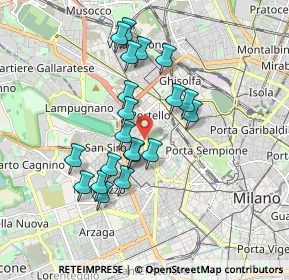 Mappa 20149 Milano MI, Italia (1.5545)