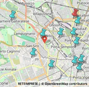 Mappa 20149 Milano MI, Italia (2.61917)