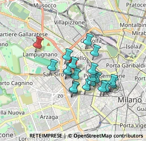 Mappa 20149 Milano MI, Italia (1.3285)