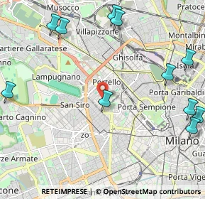 Mappa 20149 Milano MI, Italia (2.87727)