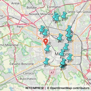 Mappa 20149 Milano MI, Italia (4.09778)