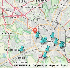 Mappa 20149 Milano MI, Italia (4.99727)
