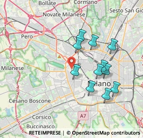Mappa 20149 Milano MI, Italia (3.35364)