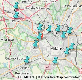 Mappa 20149 Milano MI, Italia (4.17692)