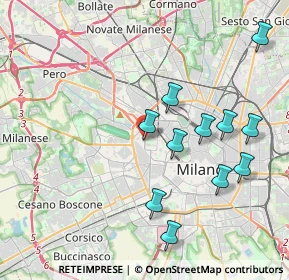 Mappa 20149 Milano MI, Italia (4.07182)