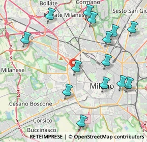 Mappa 20149 Milano MI, Italia (4.74143)
