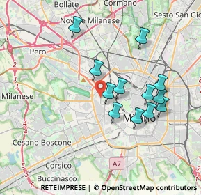 Mappa 20149 Milano MI, Italia (3.31833)