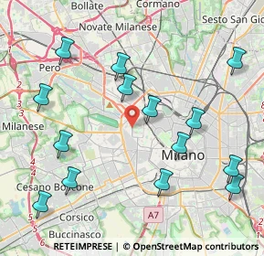Mappa 20149 Milano MI, Italia (4.70357)