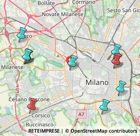 Mappa 20149 Milano MI, Italia (5.04636)