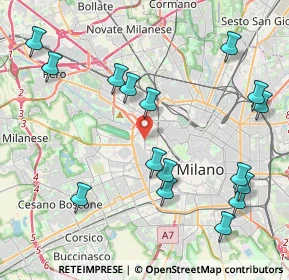 Mappa 20149 Milano MI, Italia (4.80438)