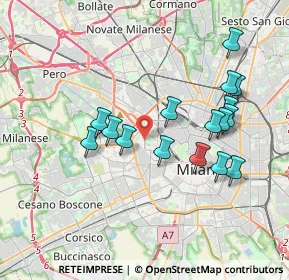 Mappa 20149 Milano MI, Italia (3.56563)