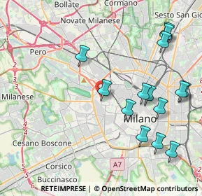 Mappa 20149 Milano MI, Italia (4.655)