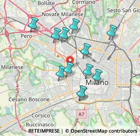 Mappa 20149 Milano MI, Italia (3.23833)