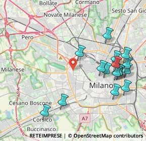 Mappa 20149 Milano MI, Italia (4.5425)