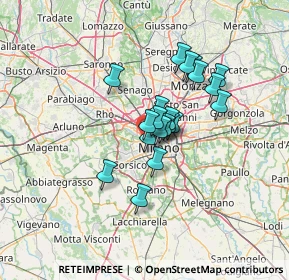 Mappa 20149 Milano MI, Italia (9.3885)