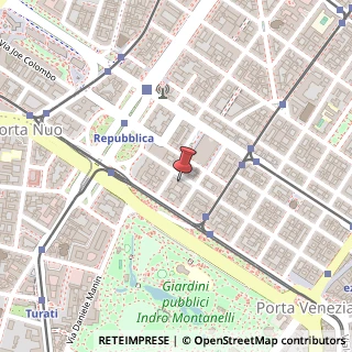 Mappa Via Panfilo Castaldi, 8, 20124 Milano, Milano (Lombardia)