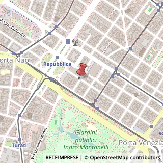 Mappa Via Aldo Manuzio, 7, 20124 Milano, Milano (Lombardia)