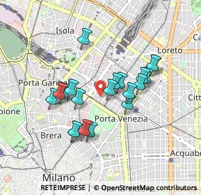 Mappa Via Panfilo Castaldi, 20149 Milano MI, Italia (0.741)