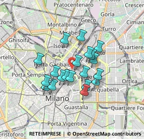 Mappa Via Panfilo Castaldi, 20149 Milano MI, Italia (1.3095)