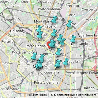 Mappa Via Panfilo Castaldi, 20149 Milano MI, Italia (1.53526)