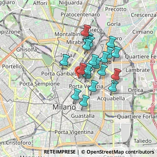 Mappa Via Panfilo Castaldi, 20149 Milano MI, Italia (1.361)