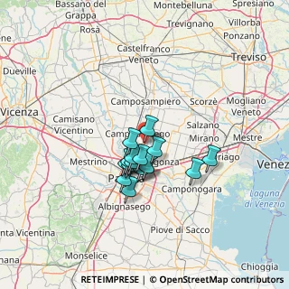 Mappa Via Salvo D'Acquisto, 35011 Campodarsego PD, Italia (9.16)