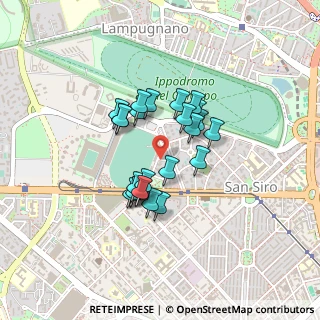 Mappa Via dei Foscari, 20151 Milano MI, Italia (0.31739)