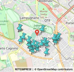 Mappa Via dei Foscari, 20151 Milano MI, Italia (0.849)