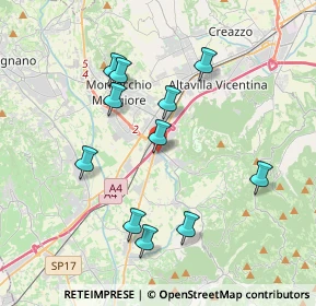 Mappa Via Mattei, 36040 Brendola VI, Italia (3.67545)