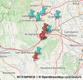 Mappa Via Mattei, 36040 Brendola VI, Italia (10.53273)