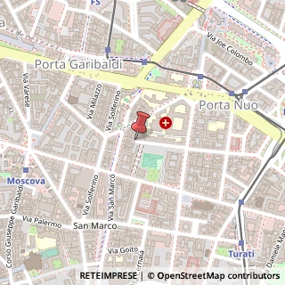 Mappa Via Fatebenesorelle, 18, 20121 Milano, Milano (Lombardia)