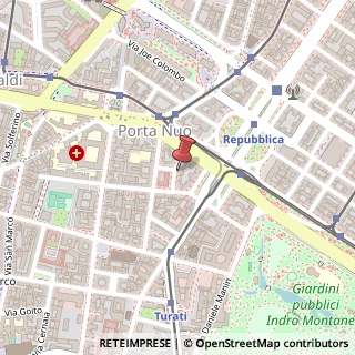 Mappa Via Giuseppe Marcora, 6, 20121 Milano, Milano (Lombardia)
