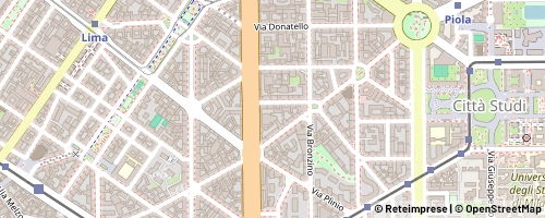 Mappa Milano