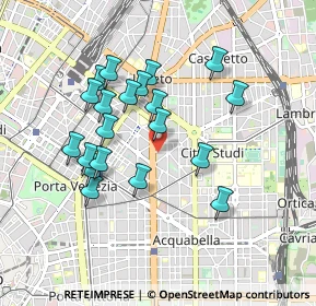 Mappa Gli appuntamenti in pausa pranzo vanno concordati in anticipo, 20133 Milano MI, Italia (0.823)