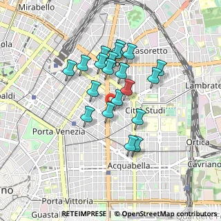 Mappa Gli appuntamenti in pausa pranzo vanno concordati in anticipo, 20133 Milano MI, Italia (0.7125)