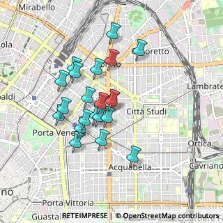Mappa Gli appuntamenti in pausa pranzo vanno concordati in anticipo, 20133 Milano MI, Italia (0.7795)