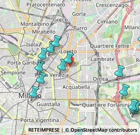 Mappa Gli appuntamenti in pausa pranzo vanno concordati in anticipo, 20133 Milano MI, Italia (2.62333)