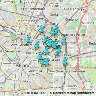 Mappa Gli appuntamenti in pausa pranzo vanno concordati in anticipo, 20133 Milano MI, Italia (1.0865)