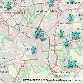 Mappa Gli appuntamenti in pausa pranzo vanno concordati in anticipo, 20133 Milano MI, Italia (6.06188)