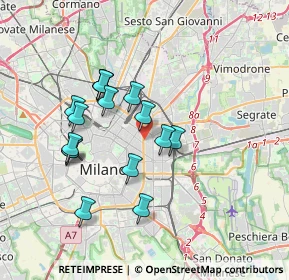 Mappa Gli appuntamenti in pausa pranzo vanno concordati in anticipo, 20133 Milano MI, Italia (3.21875)