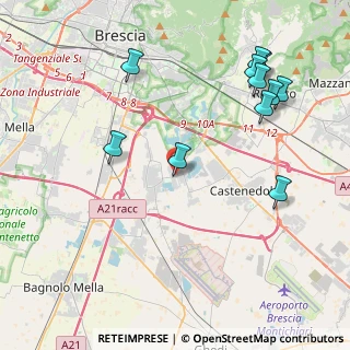 Mappa Via Bettole, 25010 Zona Artigianale Canneto BS, Italia (4.76545)