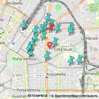 Mappa Via Vincenzo Vela, 20133 Milano MI, Italia (0.885)