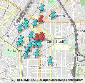 Mappa Largo Celestino Usuelli, 20133 Milano MI, Italia (0.8285)
